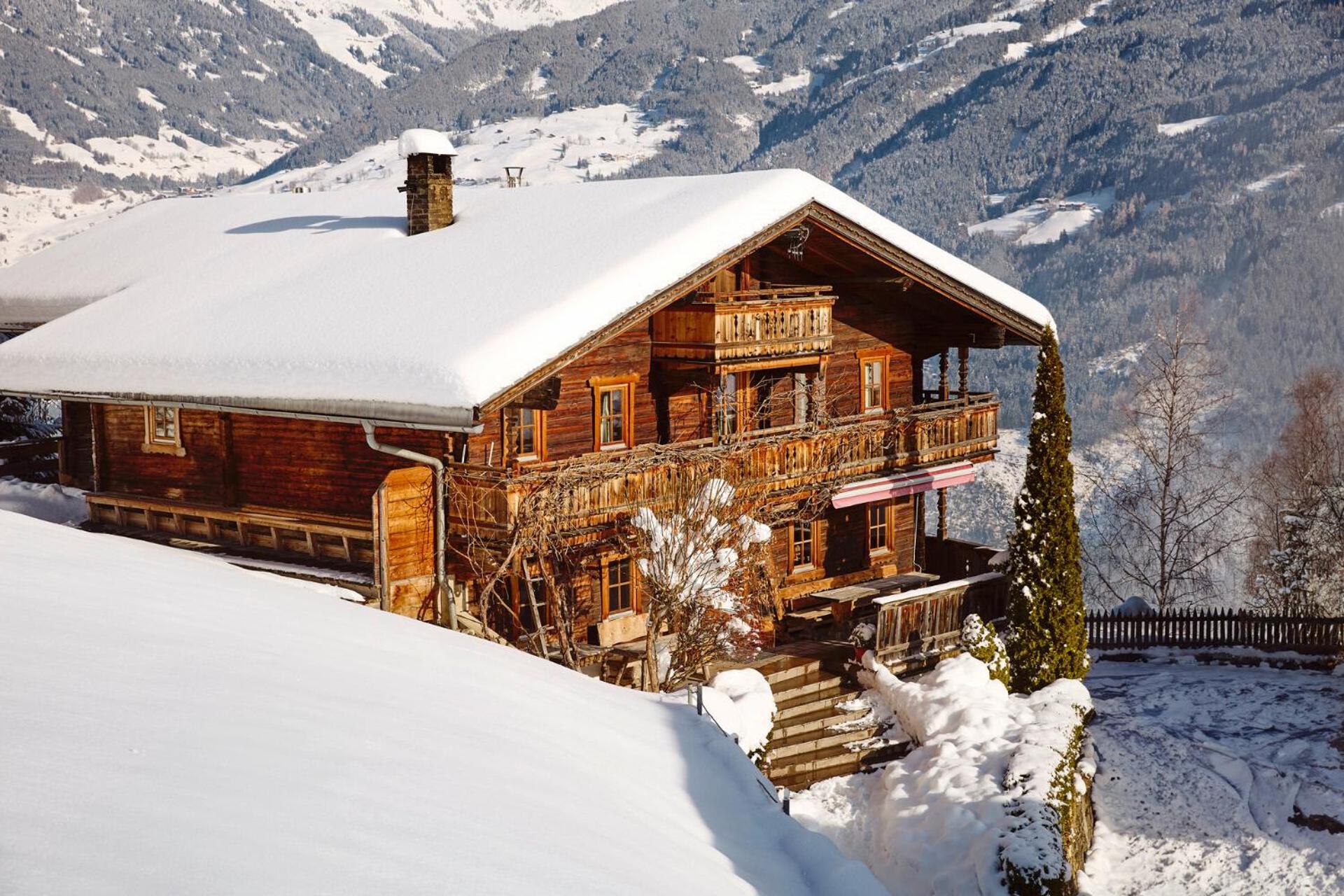 Hochleger - Chalet Refugium Am Berg Aschau Im Zillertal Экстерьер фото