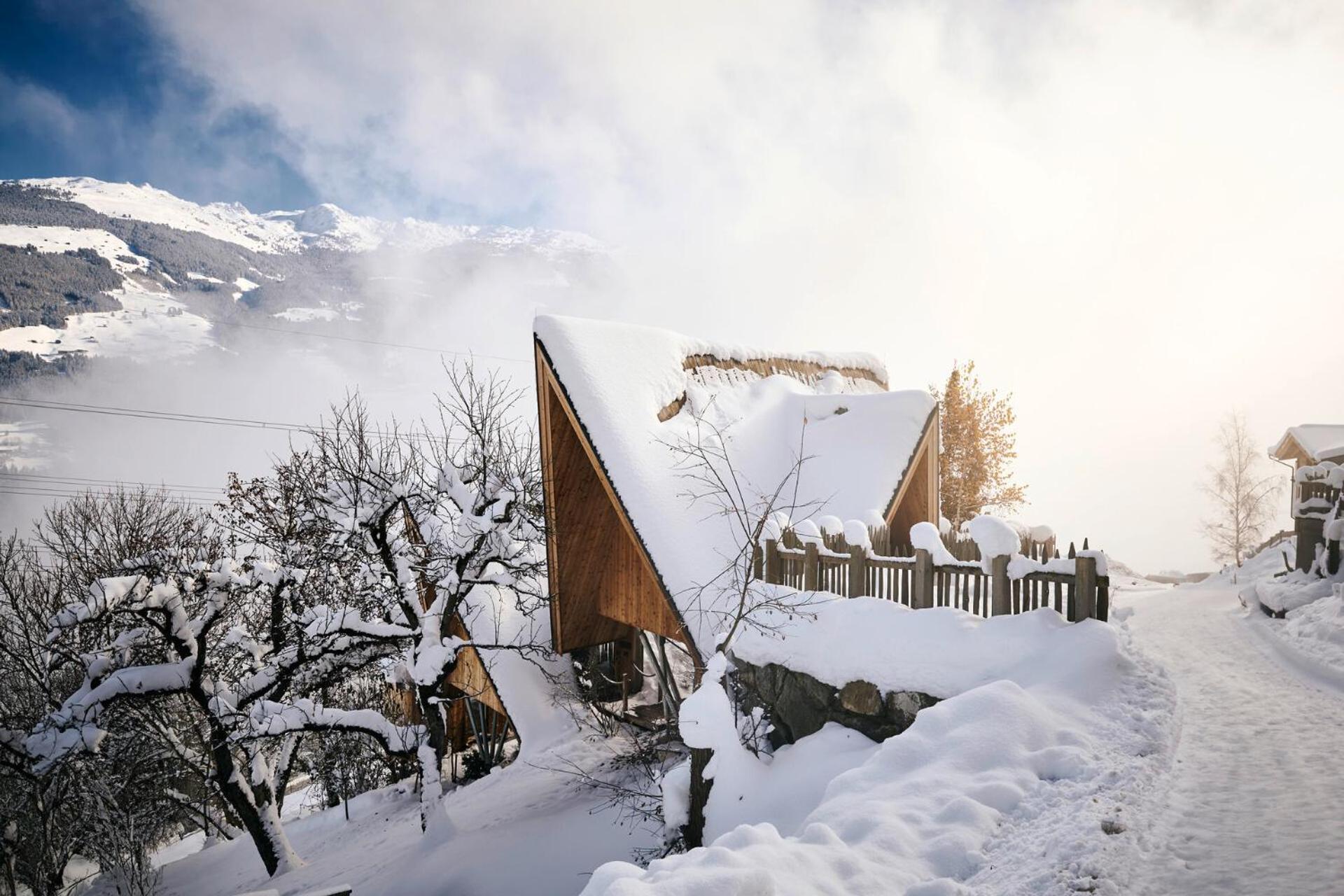 Hochleger - Chalet Refugium Am Berg Aschau Im Zillertal Экстерьер фото